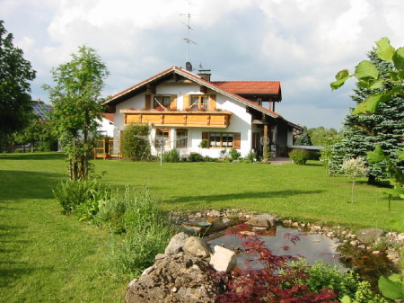 Blick vom westlichen Teichufer